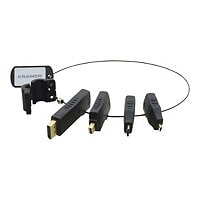 Kramer AD-RING-2 - video / audio adapter kit - DisplayPort / HDMI