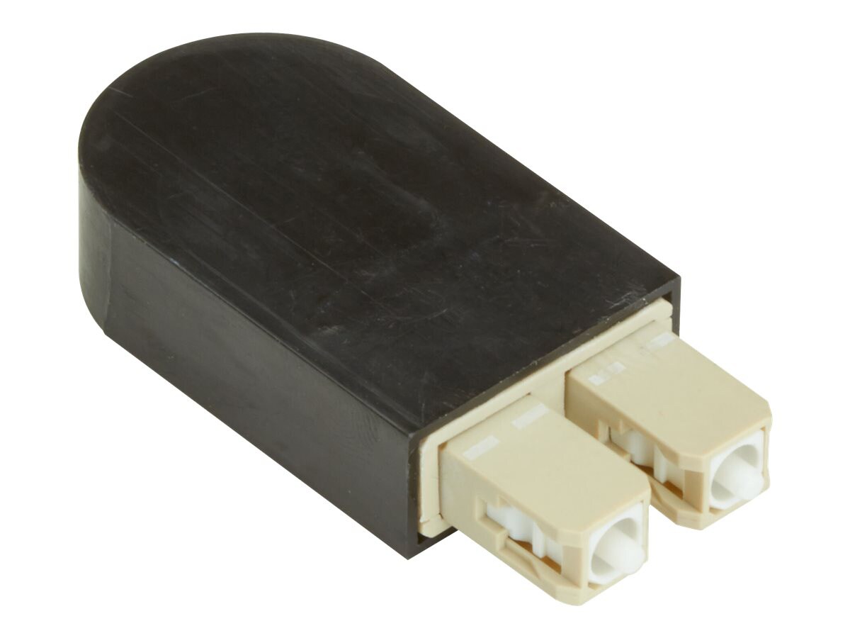 Black Box loopback adapter - black