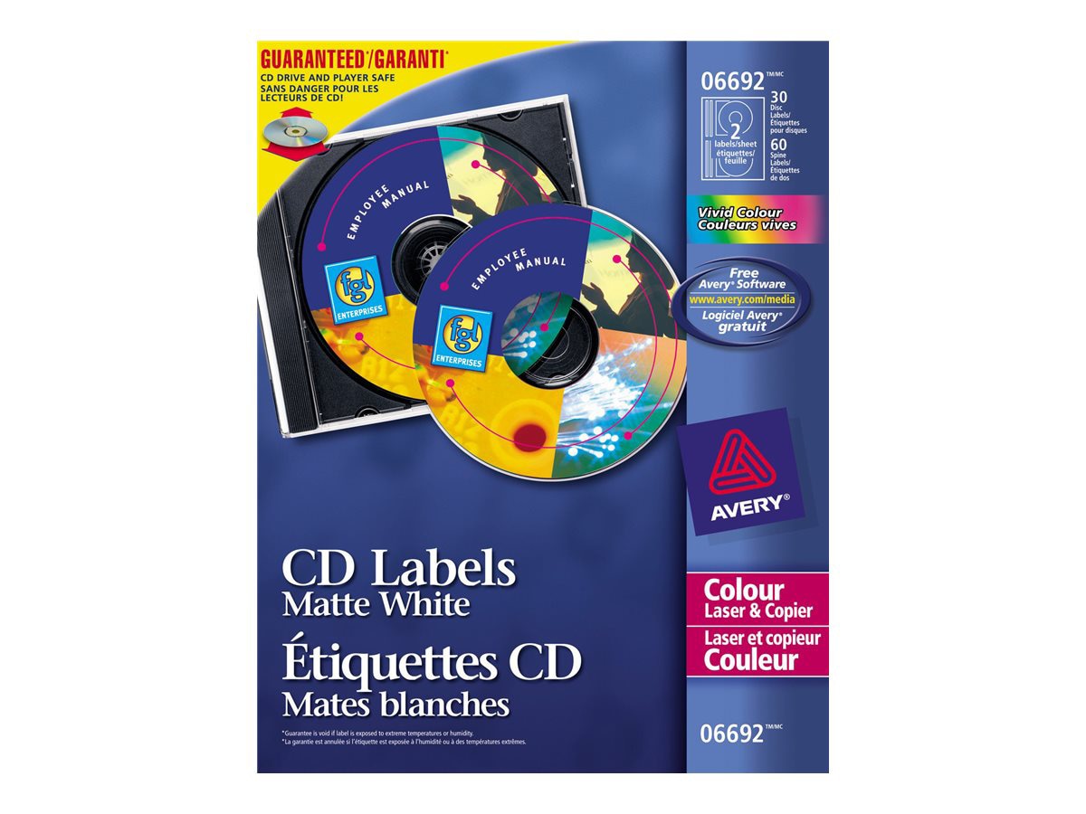 Avery CD Labels