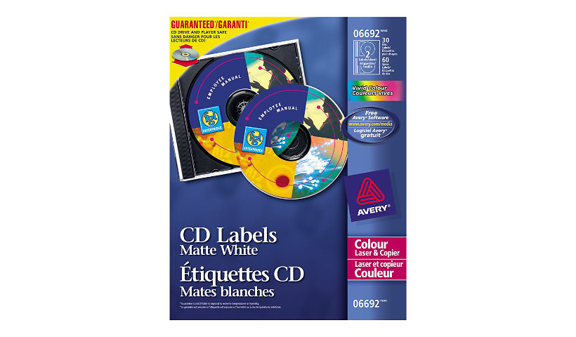 Avery CD Labels