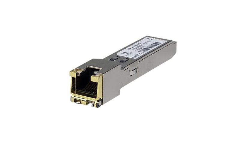 Ubiquiti U Fiber UF-RJ45-1G - SFP (mini-GBIC) transceiver module - 10Mb LAN, 100Mb LAN, GigE