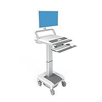 Capsa Healthcare Humanscale T7 Powered Technology Cart with AutoFit Technol