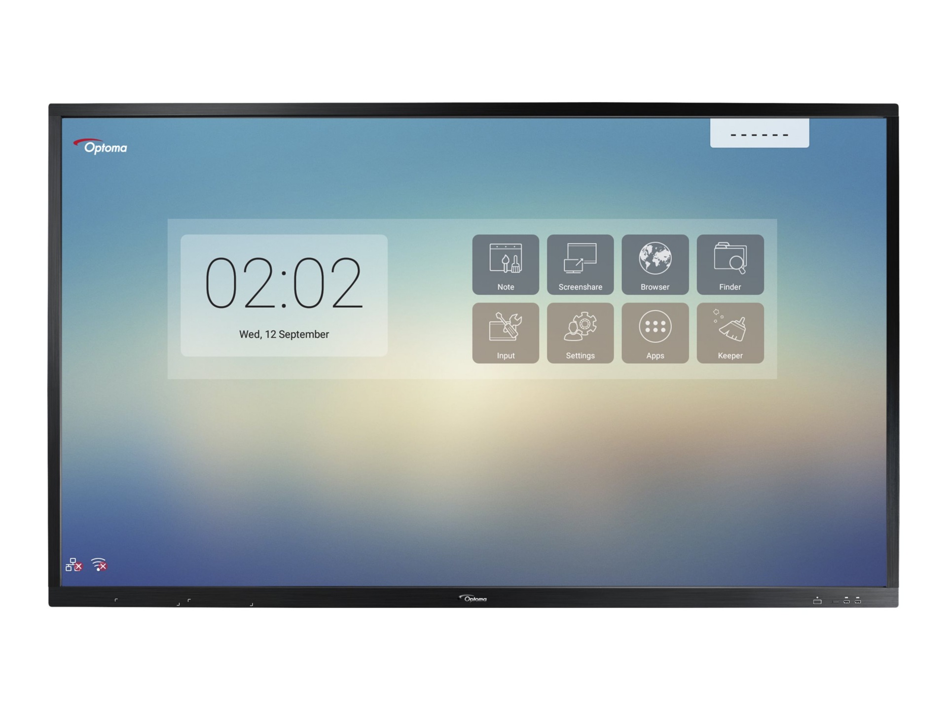 Optoma OP861RK 86" LED-backlit LCD display - 4K