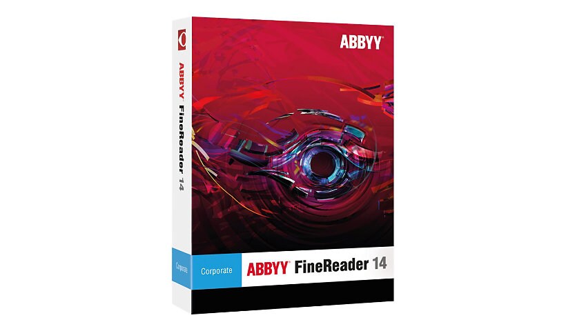 ABBYY FineReader Corporate Edition (v. 14) - box pack - 1 seat