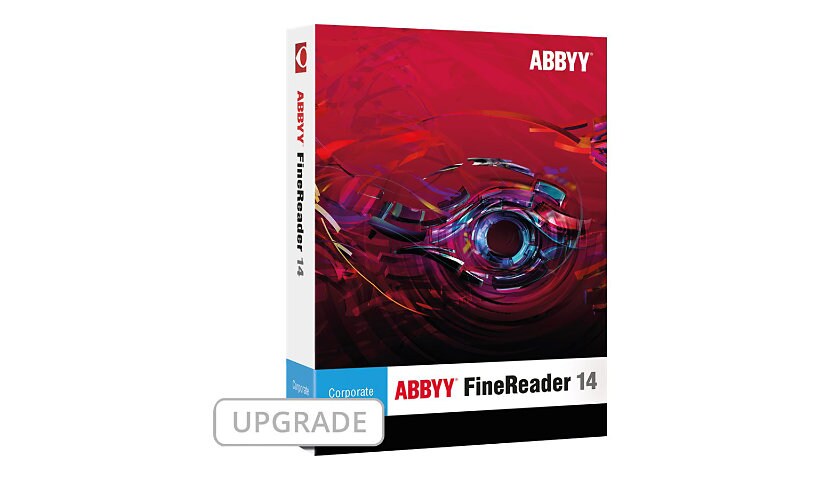 ABBYY FineReader Corporate Edition (v. 14) - box pack (upgrade) - 1 seat