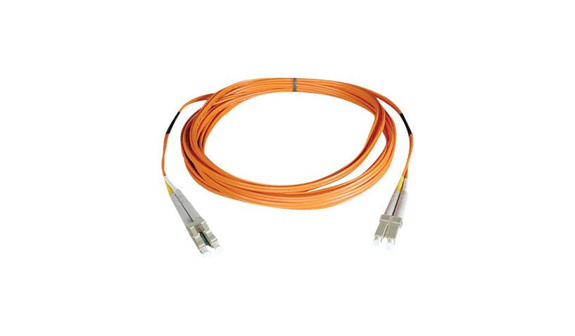 Eaton Tripp Lite Series Duplex Multimode 50/125 Fiber Patch Cable (LC/LC), 50M (164 ft.) - patch cable - 50 m - orange