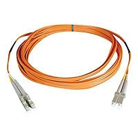 Eaton Tripp Lite Series Duplex Multimode 50/125 Fiber Patch Cable (LC/LC), 50M (164 ft.) - patch cable - 50 m - orange