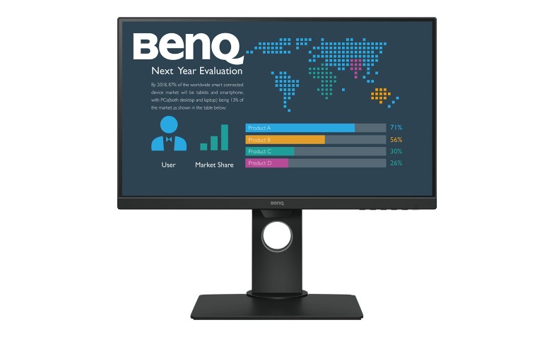 Benq Bl2480t Bl Series Led Monitor Full Hd 1080p 23 8 Bl2480t Computer Monitors Cdw Com