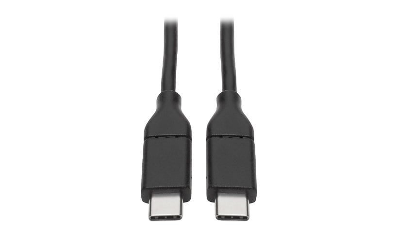 Tripp Lite USB 2.0 Cable USB Type C to USB C 3A Rating, USB-IF Cert USB C M/M 3ft - USB-C cable - 24 pin USB-C to 24 pin