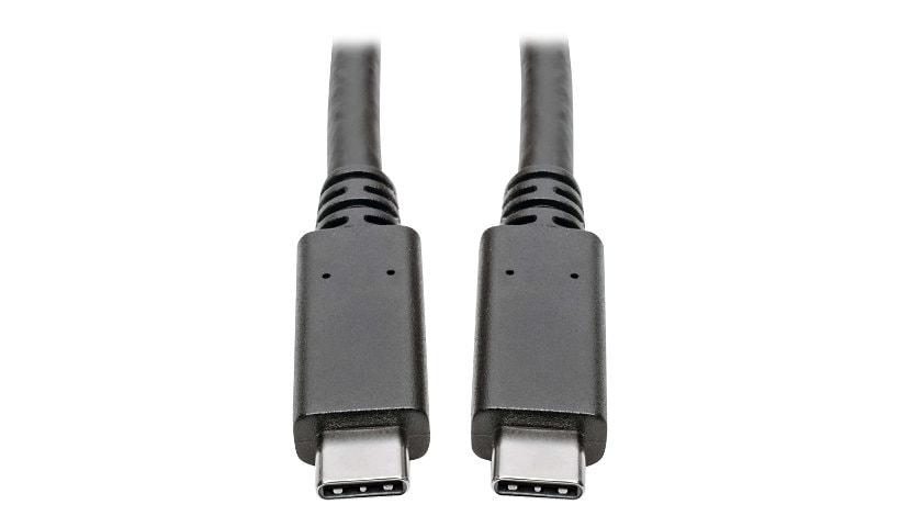 Eaton Tripp Lite Series USB-C Cable (M/M) - USB 3.2, Gen 1 (5 Gbps), Thunderbolt 3 Compatible, 6 ft. (1.83 m) - USB-C