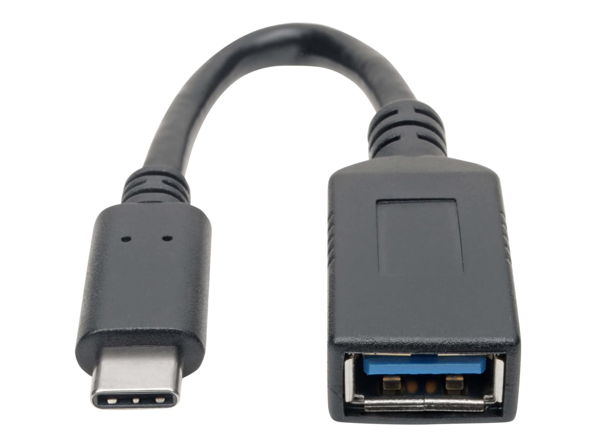 USB-C to USB-A Adapter Cable - M/F - 6in - USB 3.0 (5Gbps) - USB-IF  Certified