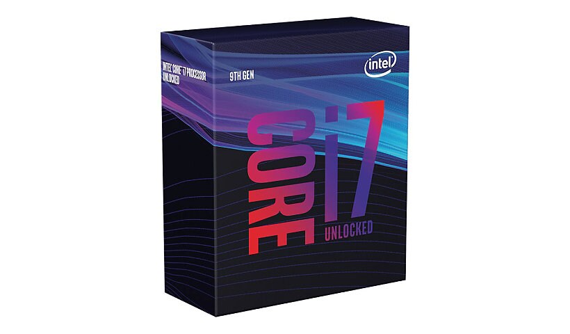 Intel Core i7 9700K / 3.6 GHz processeur