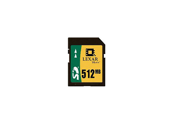Lexar 512MB Secure Digital Flash Card