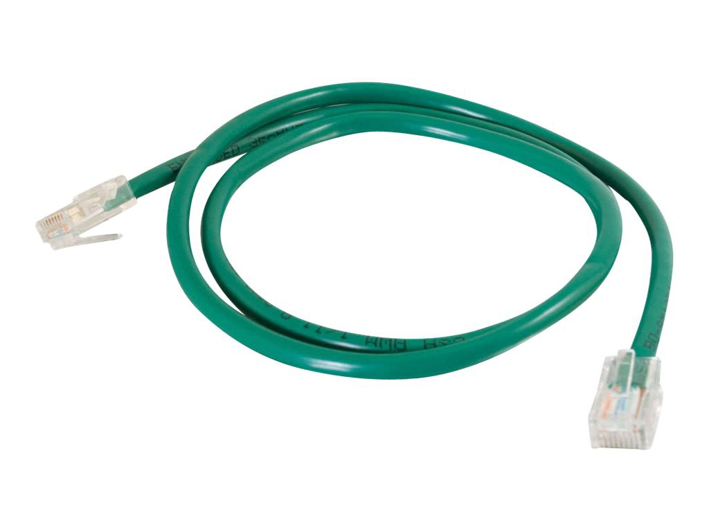 Main image 1 for C2G Cat5e Non-Booted Unshielded (UTP) Network Patch Cable - patch cable - 7 ft - green