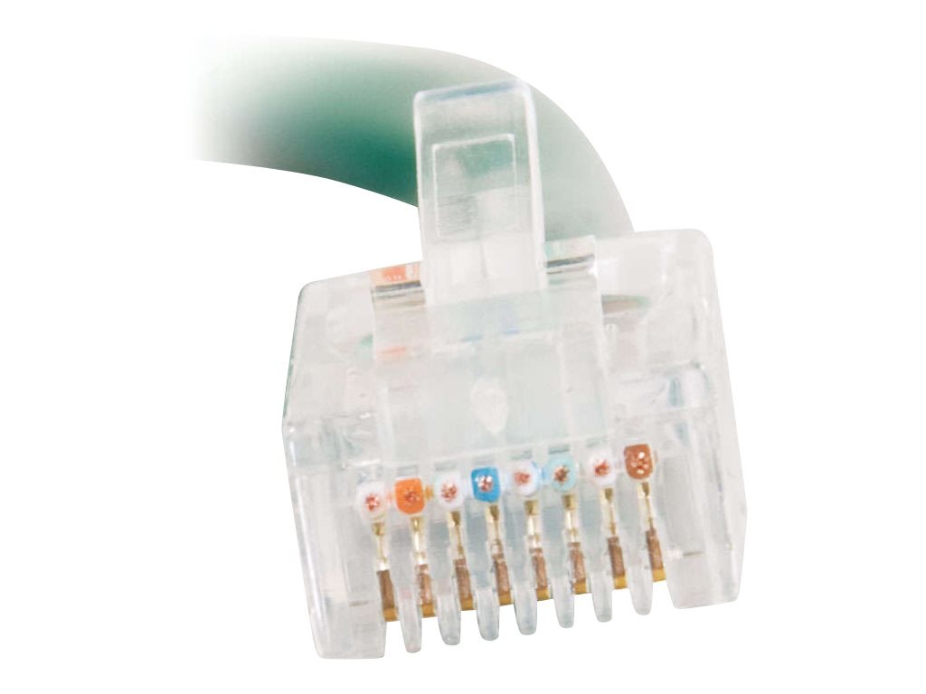 Thumbnail 3 of 3 for C2G Cat5e Non-Booted Unshielded (UTP) Network Patch Cable - patch cable - 7 ft - green