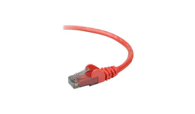 Belkin High Performance patch cable - 20 ft - red