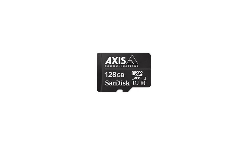 AXIS Surveillance - carte mémoire flash - 128 Go - microSDXC UHS-I