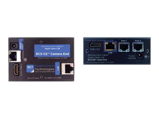 Sound Control RemoteCam5 RC5-P60 - video/audio extender - HDMI
