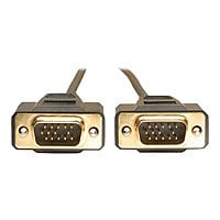 Tripp Lite 10ft VGA Monitor Gold Cable Molded Shielded HD15 M/M 10' - VGA cable - 10 ft