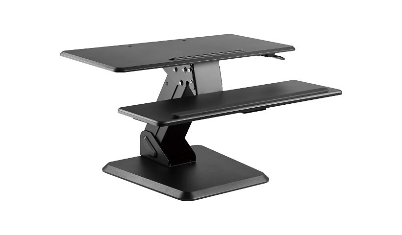 Amer Mounts Ezped32 - standing desk converter - rectangular - black