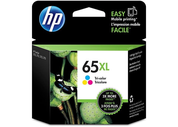 HP 65XL, (N9K03AN) High-Yield Tri-Color Original Ink Cartridge HP 65XL, (N9K03AN) High-Yield Tri-Color Original Ink Cartridge