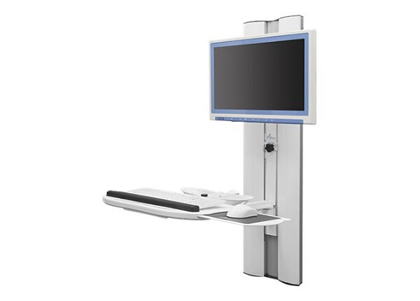 Amico Condor Adjustable Height Channel Computer Mounting with LCD SSM Arm