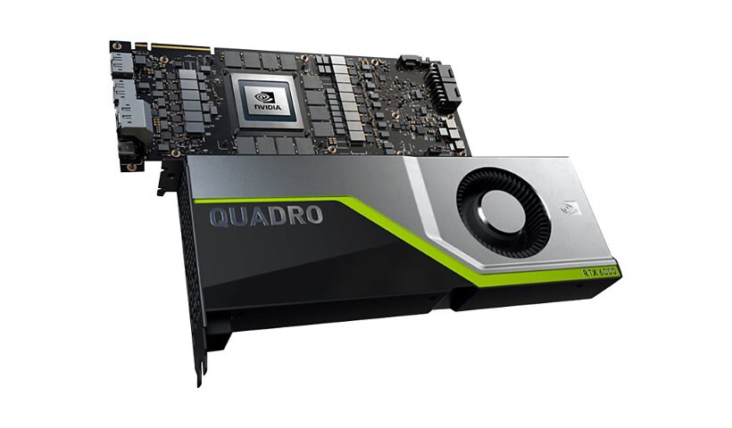 NVIDIA Quadro RTX 6000 - graphics card - Quadro RTX 6000 - 24 GB - Adapters