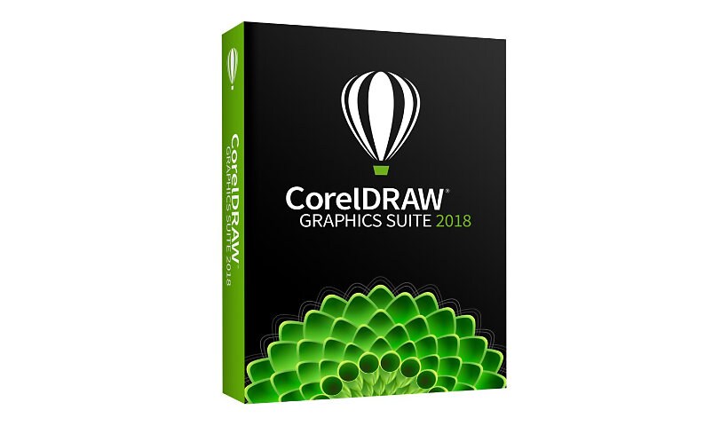 CorelDRAW Graphics Suite 2018 - version boîte - 1 utilisateur