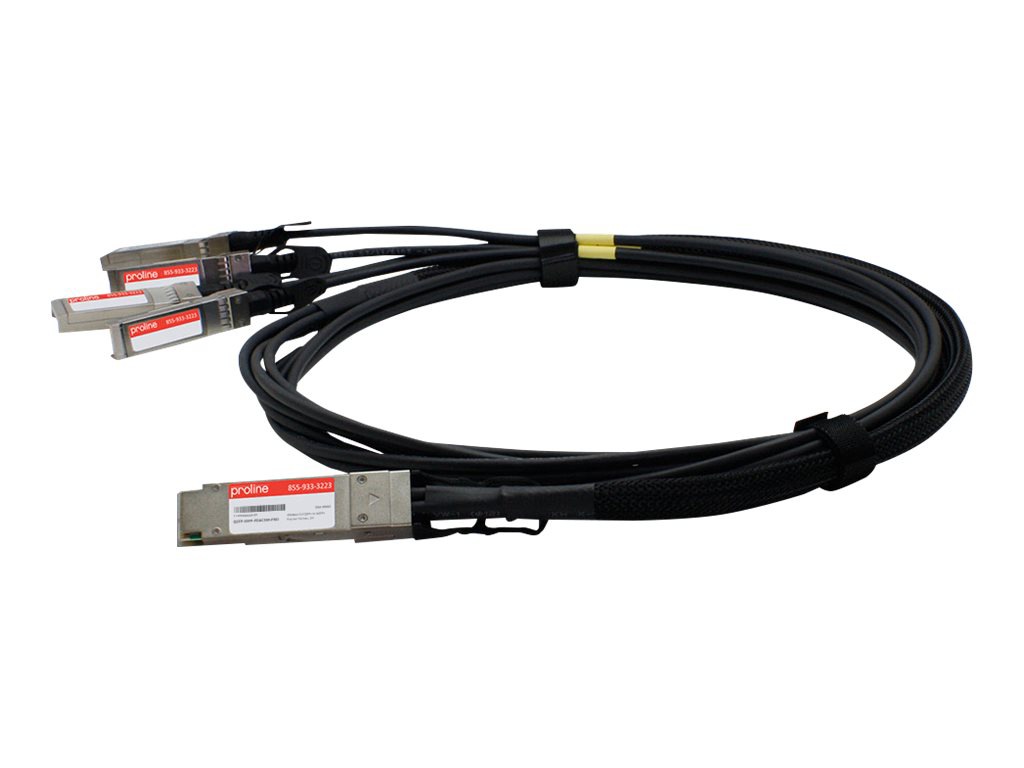 PROLINE 5M 40GBASE-CU QSFP+/4XSFP+