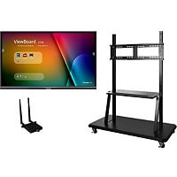 ViewSonic ViewBoard IFP6550-E2 - 4K Interactive Display with WiFi Adapter and Mobile Trolley Cart - 350 cd/m2 - 65"