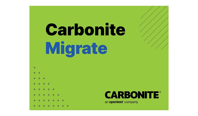 Carbonite Migrate Standard - subscription license (60 days) - 1 license