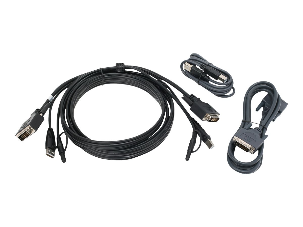 IOGEAR G2L7203UTAA3 - keyboard / video / mouse (KVM) cable - 10 ft