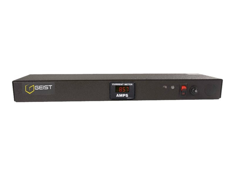 Geist Metered Standard BRA100-10 - Horizontal - power distribution unit - 1