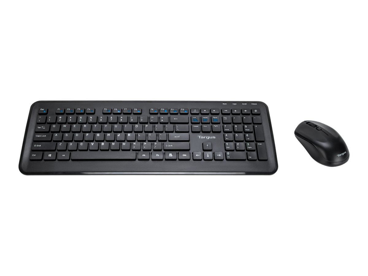 Targus KM610 Wireless Keyboard and Mouse Combo - Black