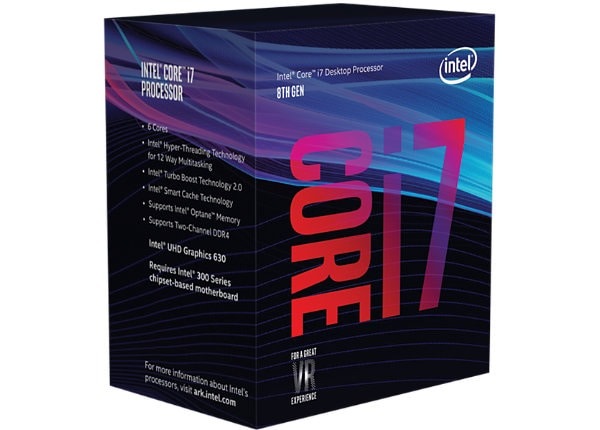 Intel Core i7 8700 / 3.2 GHz processor - OEM