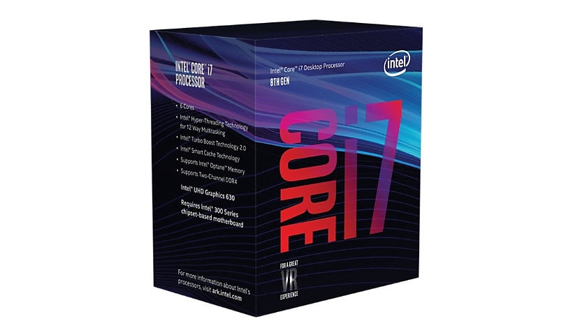 Intel Core i7 8700 / 3.2 GHz processor - OEM