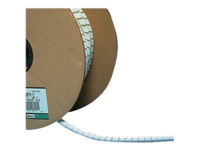 Panduit 1"x100' Flame Retardant Polyethylene Spiral Wrap - Black