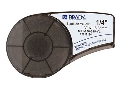 Brady B-595 - tape - glossy - 1 roll(s) - Roll (0.25 in x 21 ft)