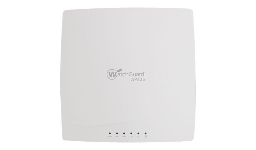 WatchGuard AP325 - wireless access point - Wi-Fi 5, Wi-Fi 5 - cloud-managed - with 1 year Basic Wi-Fi