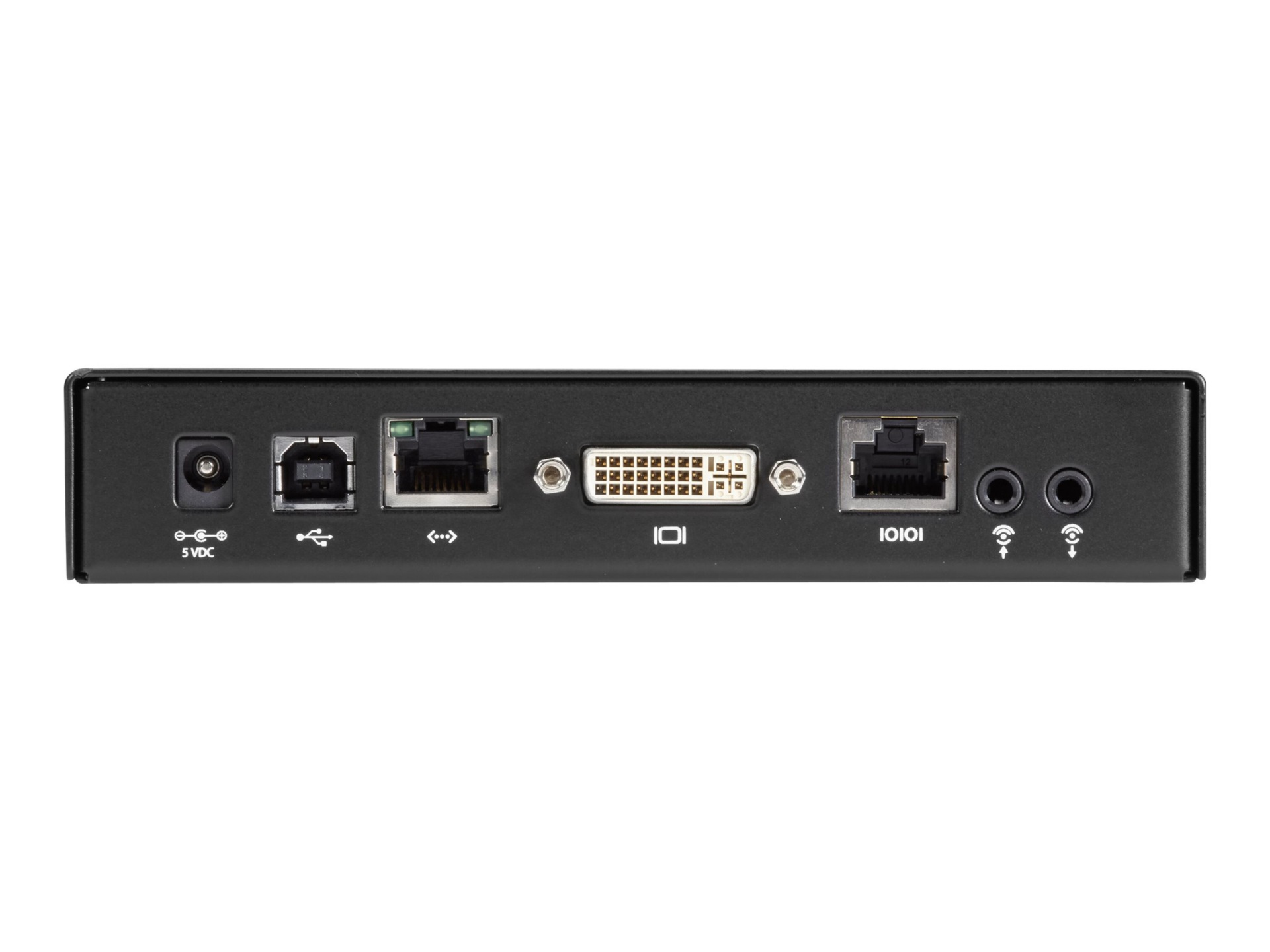 Thumbnail 3 of 3 for Black Box Emerald SE DVI KVM-over-IP Extender Transmitter - KVM / audio / serial / USB extender - TAA Compliant