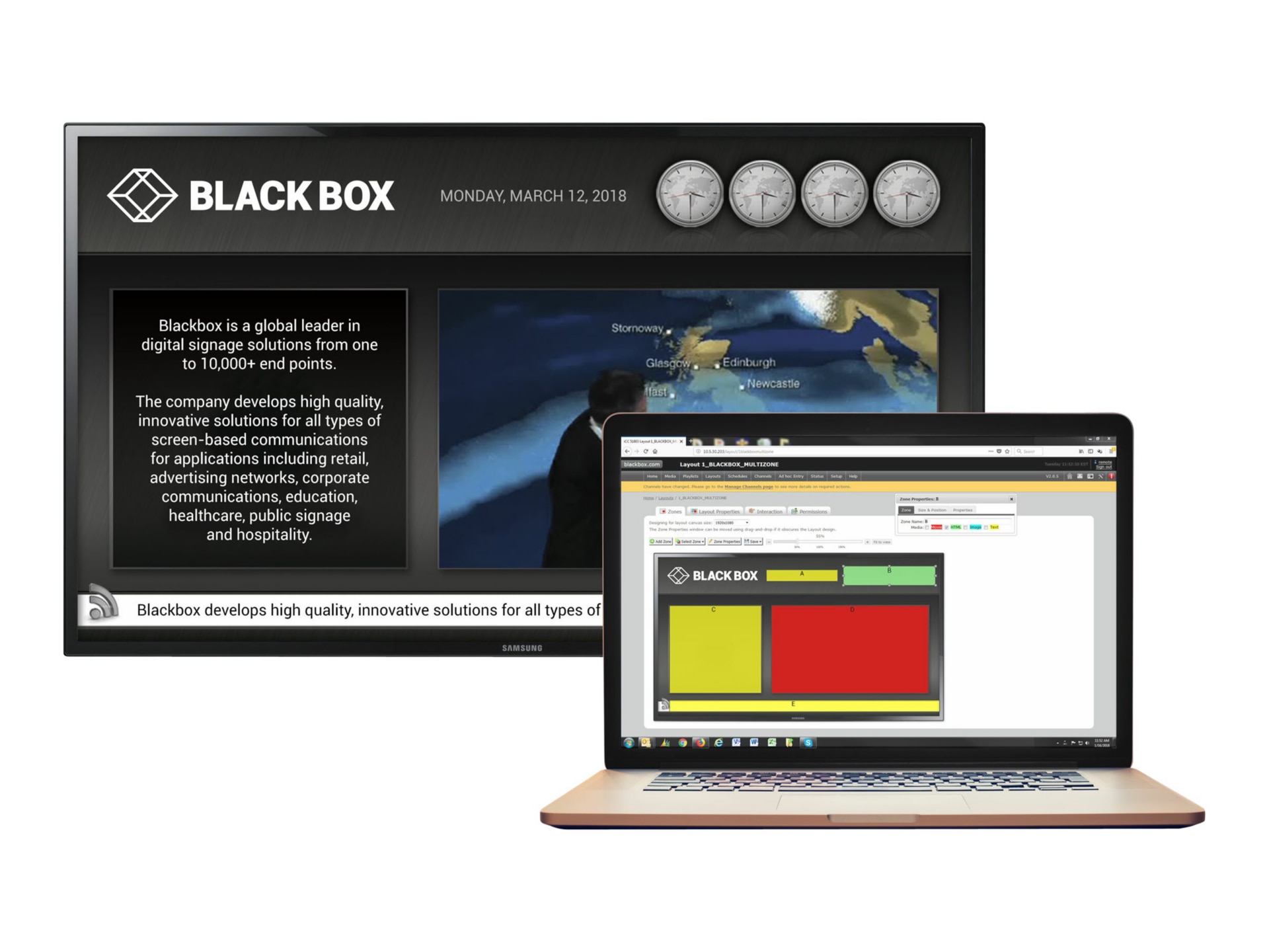 Black Box iCOMPEL Content Commander Virtual Machine - license - 25 subscribers