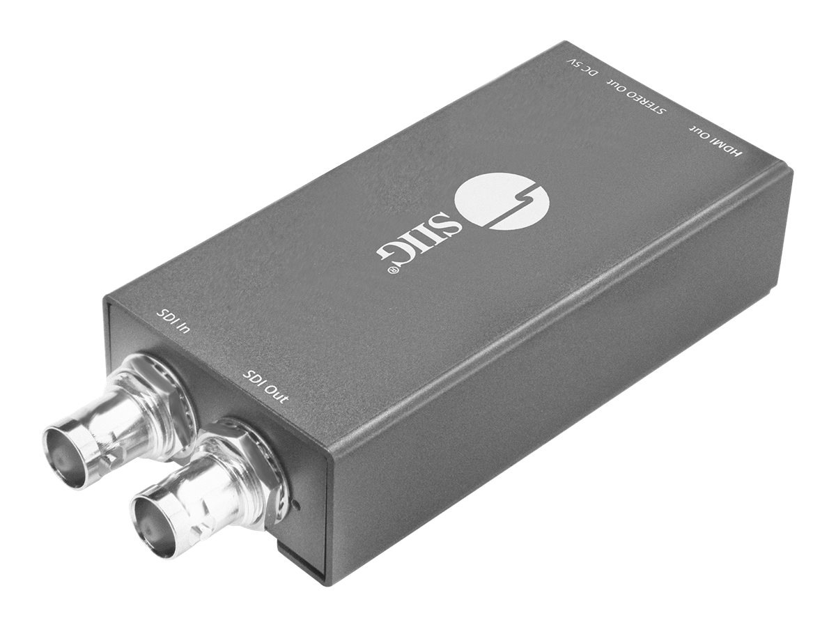 SIIG CE-SD0811-S1 3G-SDI/HD-SDI/SDI to HDMI converter / audio disembedder