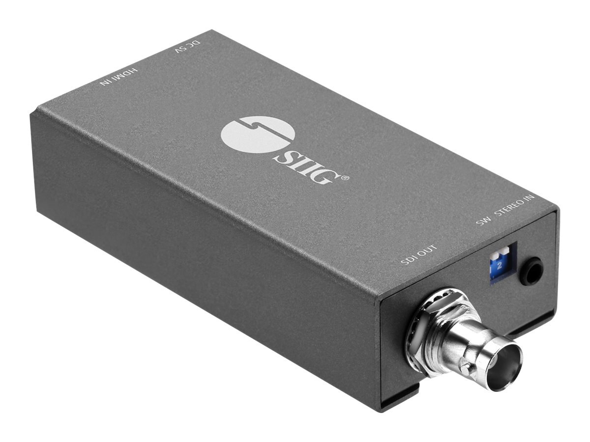 SIIG CE-SD0911-S1 HDMI to 3G-SDI/HD-SDI/SDI converter / audio embedder