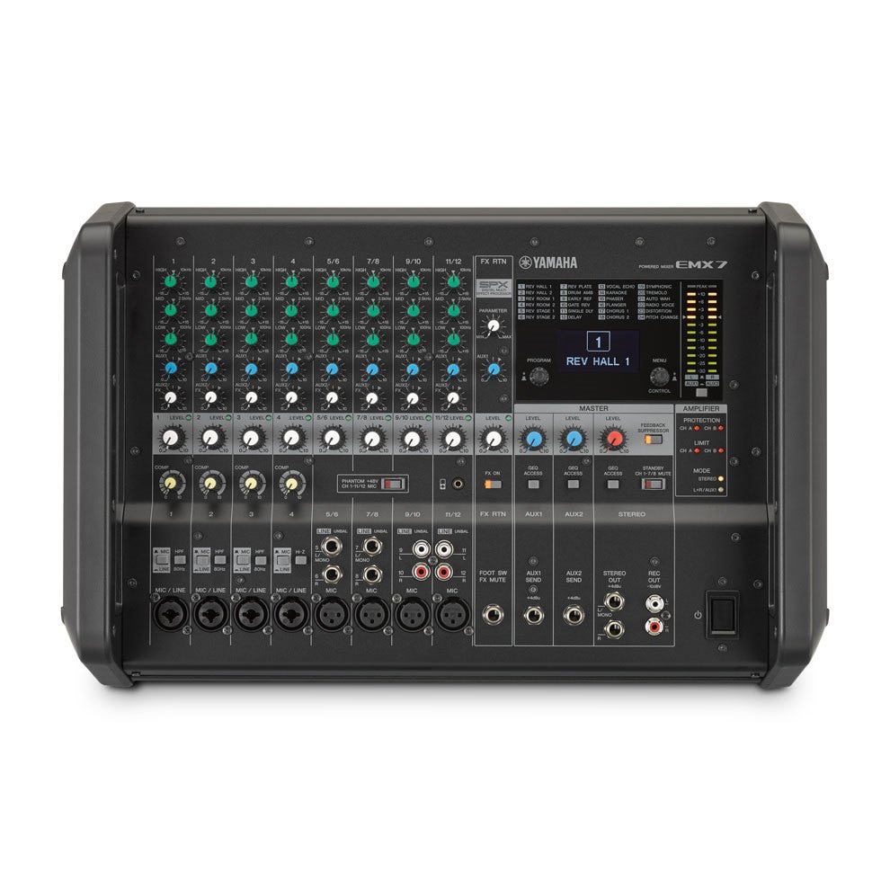 YAMAHA EMX7 12CH 1420W POWERED MIXER
