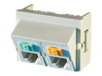 Ortronics Clarity Series II modular insert housing - 1.5U