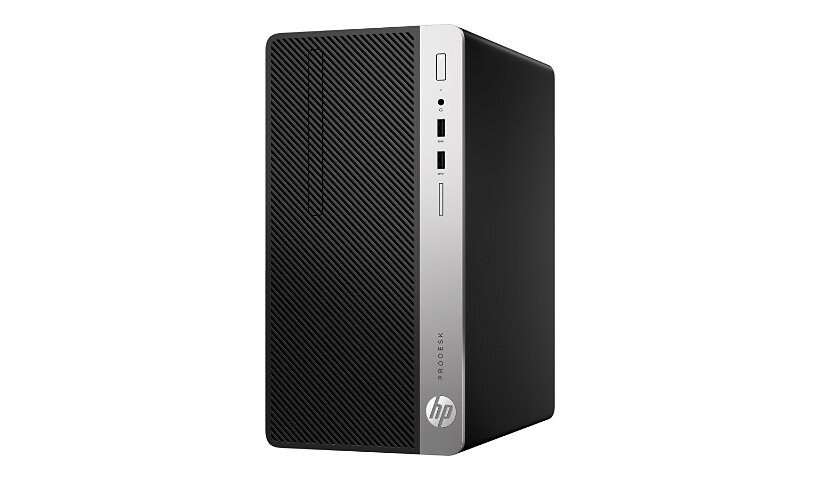 HP ProDesk 400 G5 - micro tower - Core i3 8100 3.6 GHz - 4 GB - HDD 500 GB - US