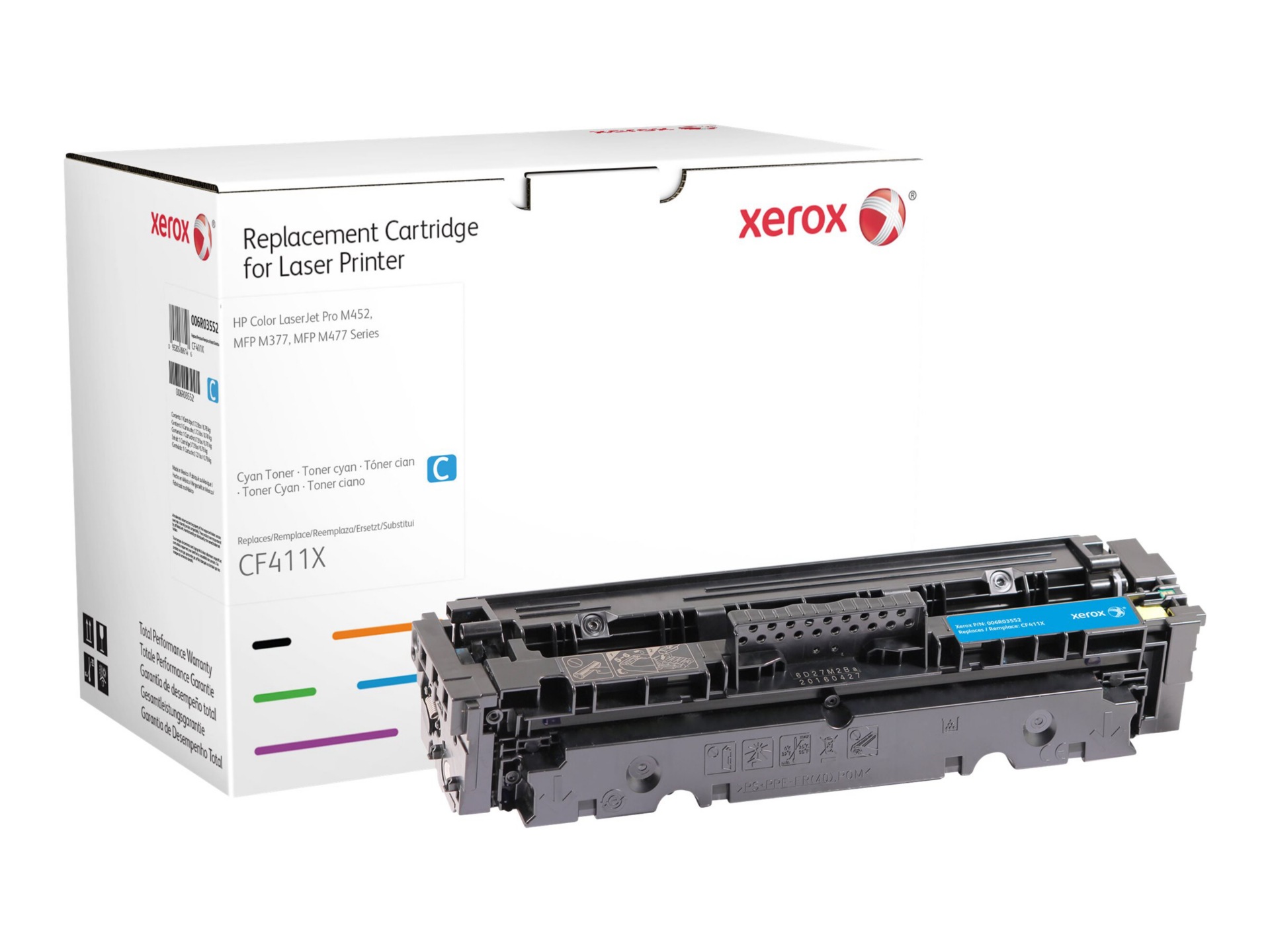 Xerox - cyan - toner cartridge (alternative for: HP CF411X)