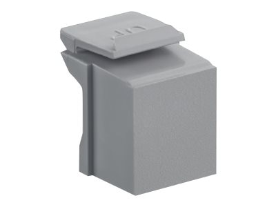 LEVITON 1-PT BLANK INSERT GRAY 10/PK