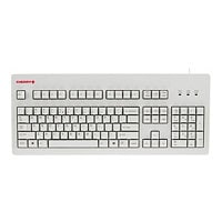 CHERRY MX-Board Silent - keyboard - QWERTY - US with Euro symbol - light gr