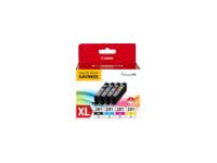 Canon CLI-281 XL BKCMY 4 Pack - 4-pack - XL size - black, yellow, cyan, magenta - original - ink tank